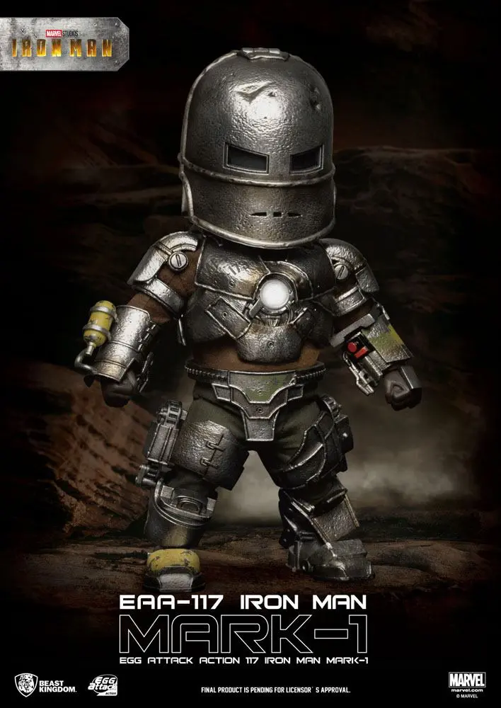 Marvel Egg Attack Action Figure Iron Man Mark I 16 cm product photo