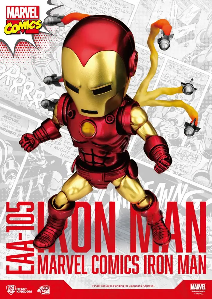 Marvel Egg Attack Action Figure Iron Man Classic Version 16 cm product photo