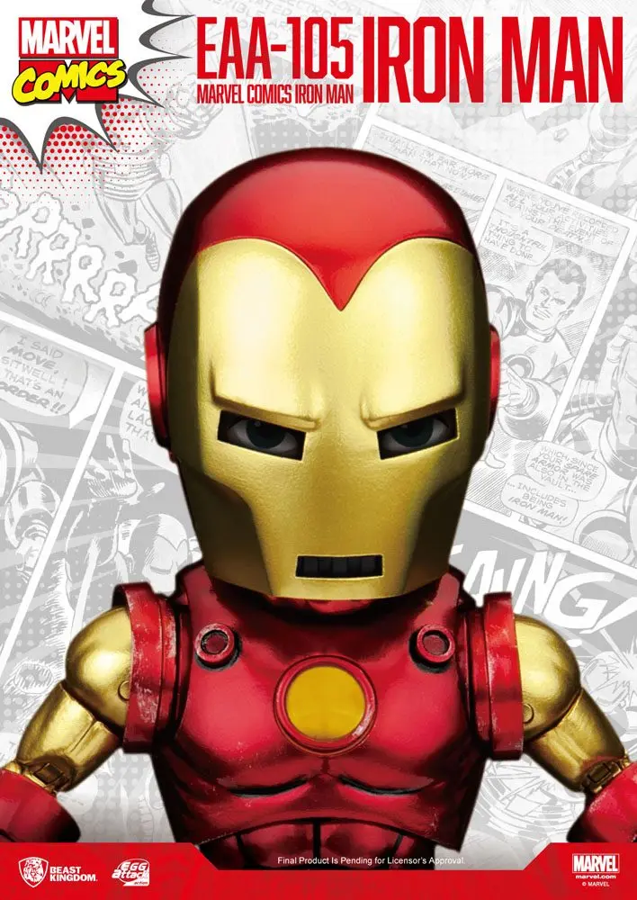 Marvel Egg Attack Action Figure Iron Man Classic Version 16 cm product photo
