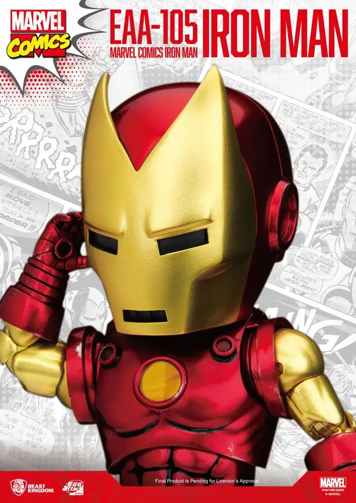Marvel Egg Attack Action Figure Iron Man Classic Version 16 cm product photo