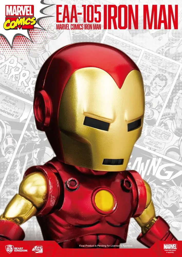 Marvel Egg Attack Action Figure Iron Man Classic Version 16 cm product photo