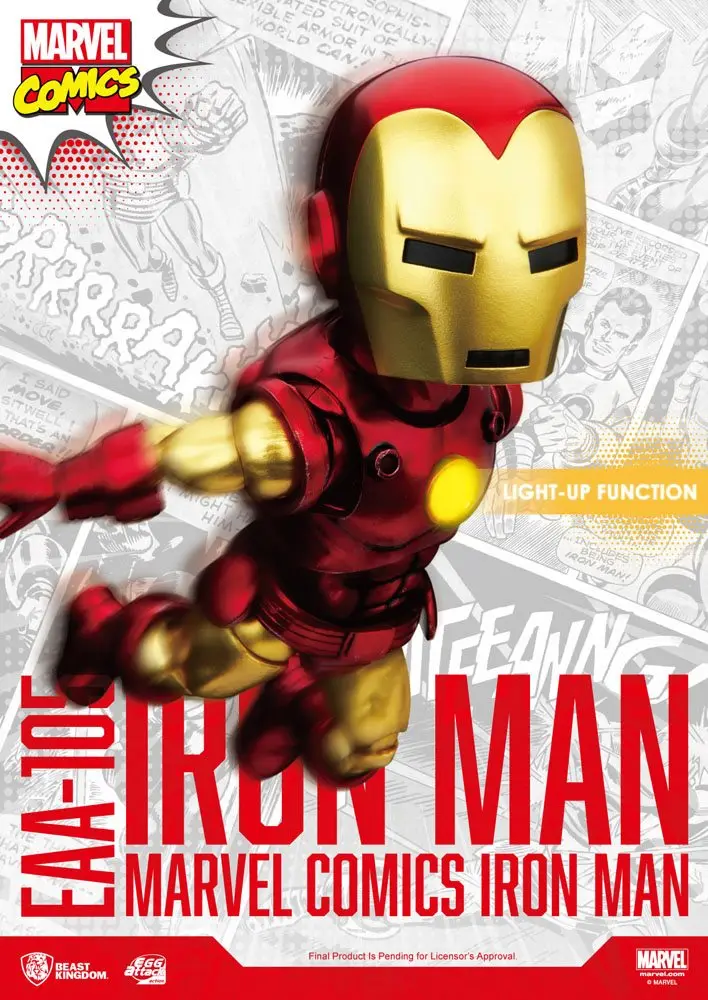 Marvel Egg Attack Action Figure Iron Man Classic Version 16 cm product photo