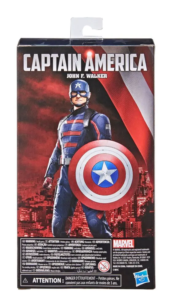 The Falcon and the Winter Soldier Marvel Legends Action Figure 2021 Captain America (John F. Walker) product photo
