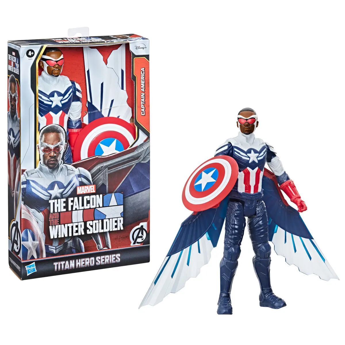 Marvel Falcon and the Winter Soldier Captain America titan figure 30cm product photo