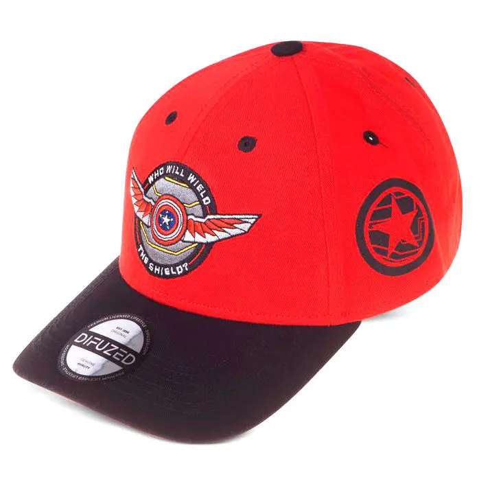 The Falcon and the Winter Soldier Curved Bill Cap Shield product photo