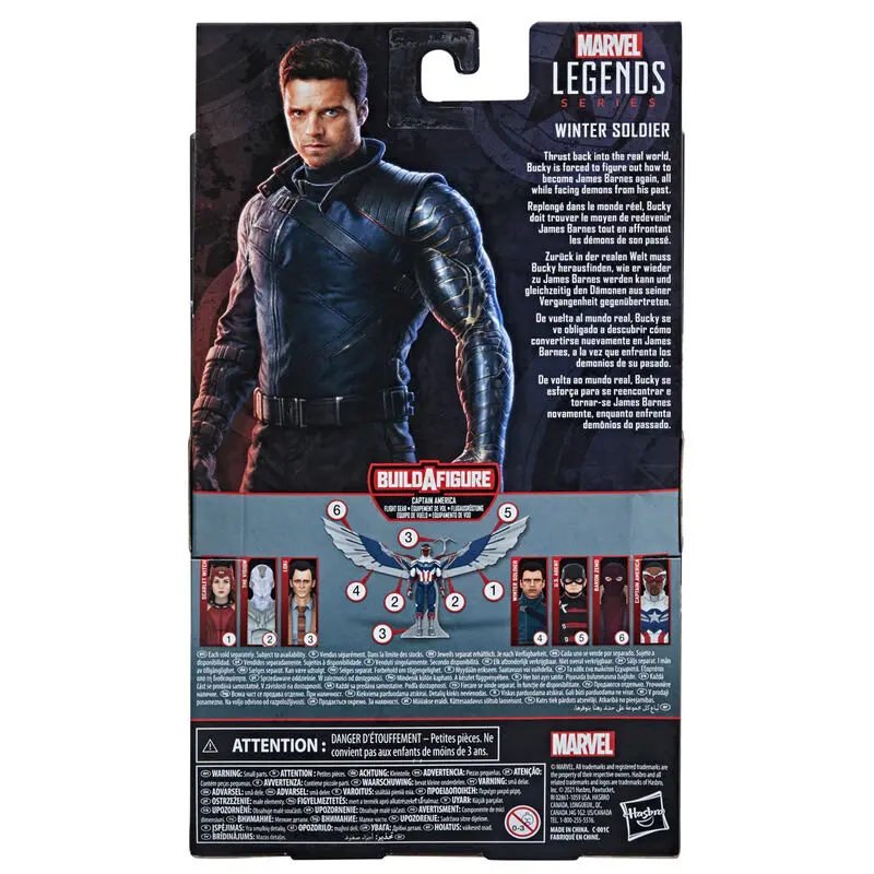 Marvel Falcon and the Winter Soldier - Winter Soldier figure 15cm product photo