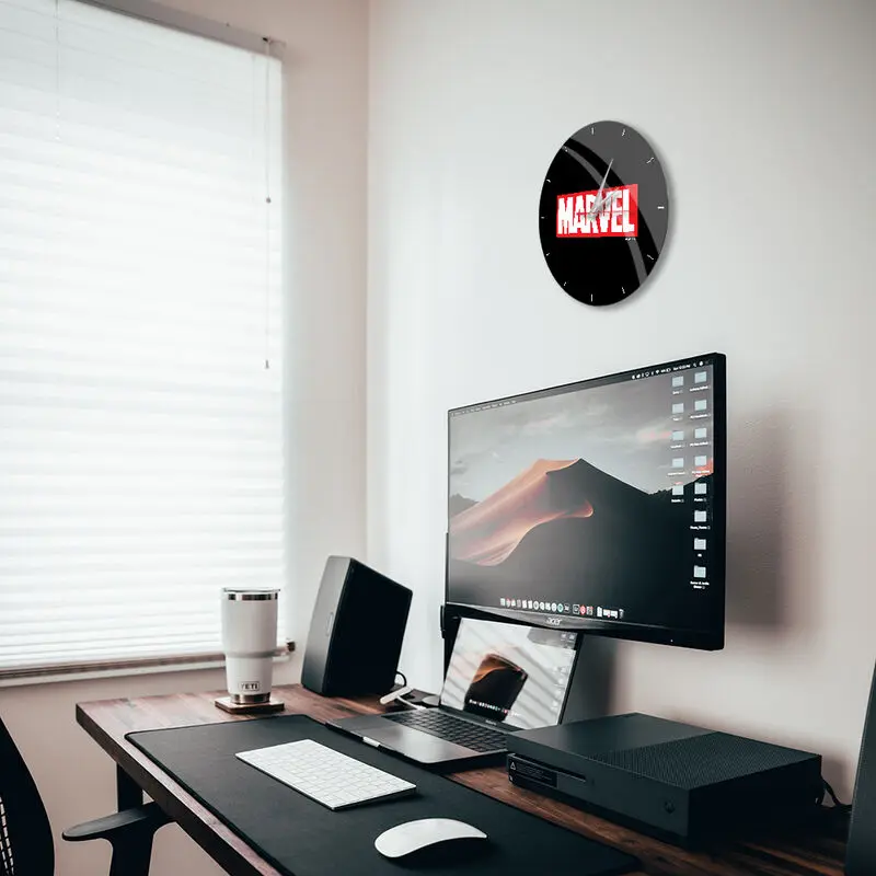 Marvel wall clock product photo
