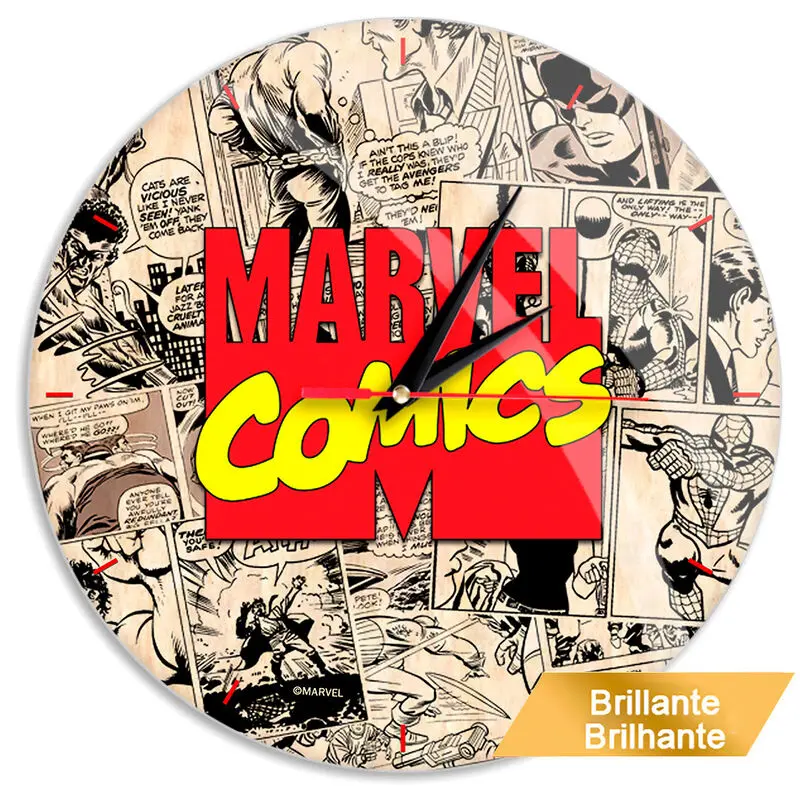 Marvel wall clock termékfotó