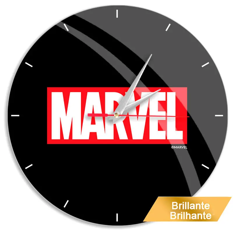 Marvel wall clock product photo