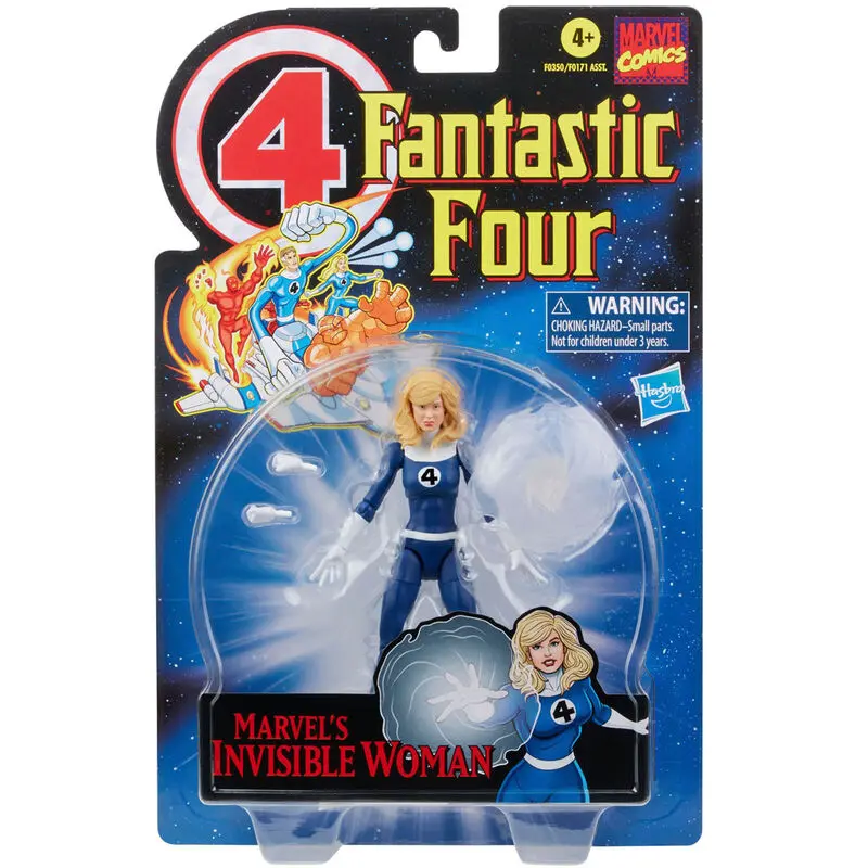 Marvel Fantastic Four Invisible Woman Vintage figure 15cm product photo