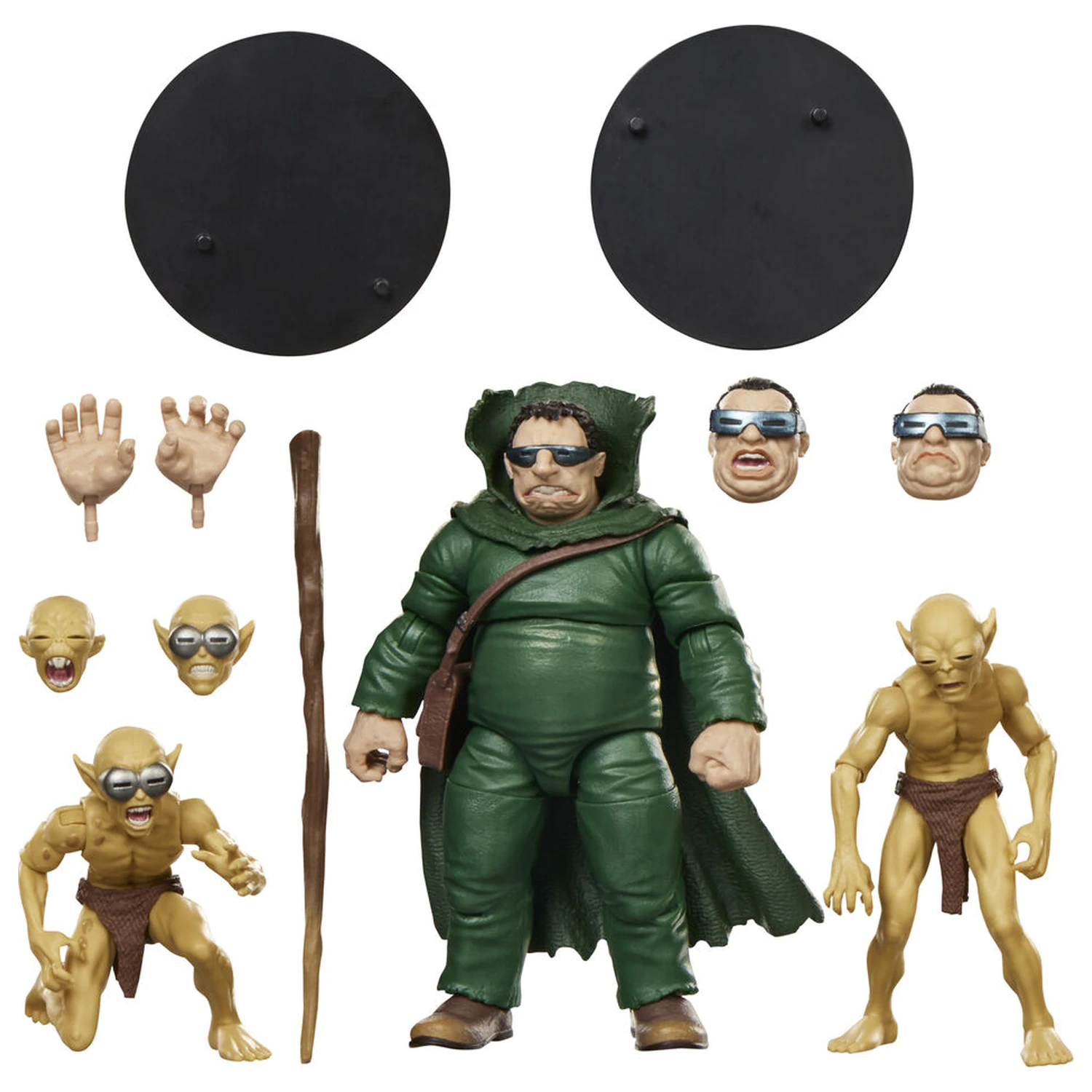 Marvel Fantastic Four Marvels Mole Man & Moloios set of figures 15cm product photo