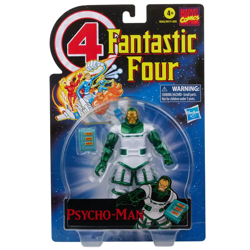 Marvel Fantastic Four Psycho Man Vintage figure 15cm product photo