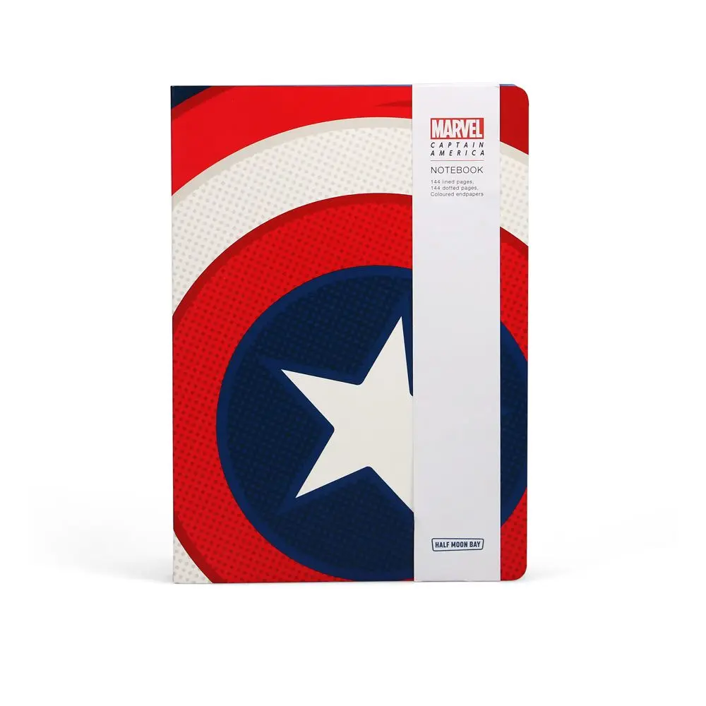 Marvel Notebook Flex A5 Captain America's Shield product photo