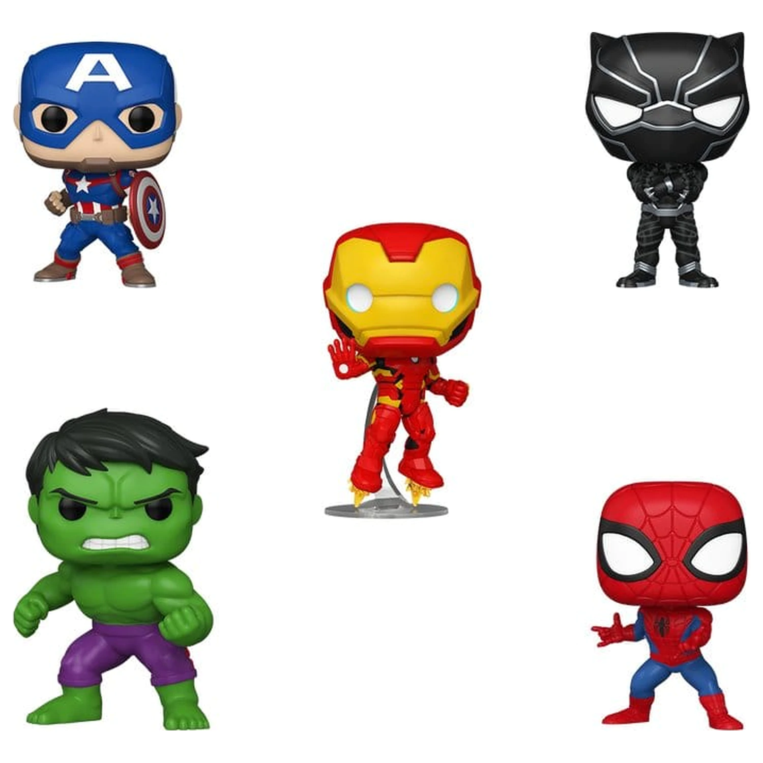 Marvel Funko POP! Vinyl Figure 5-Pack Bundle 9 cm product photo