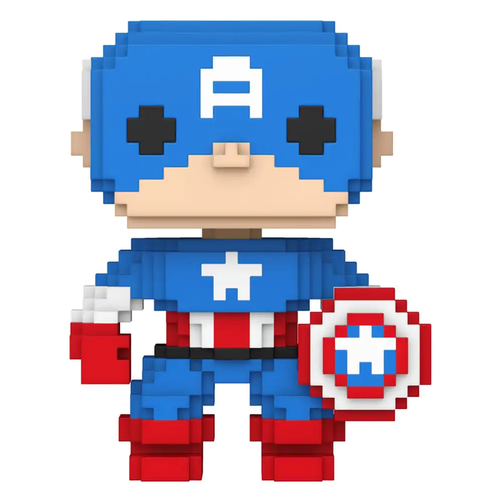 Marvel Funko POP! 8-Bit Vinyl Figure Captain America 9 cm termékfotó