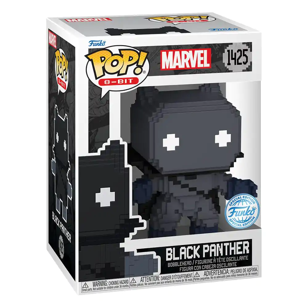 Marvel Funko POP! 8-Bit Vinyl Figure Black Panther 9 cm termékfotó