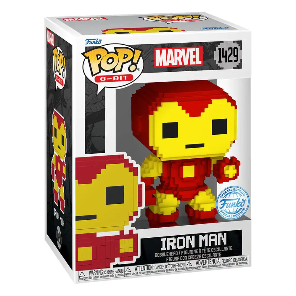 Marvel Funko POP! 8-Bit Vinyl Figure Iron Man 9 cm termékfotó