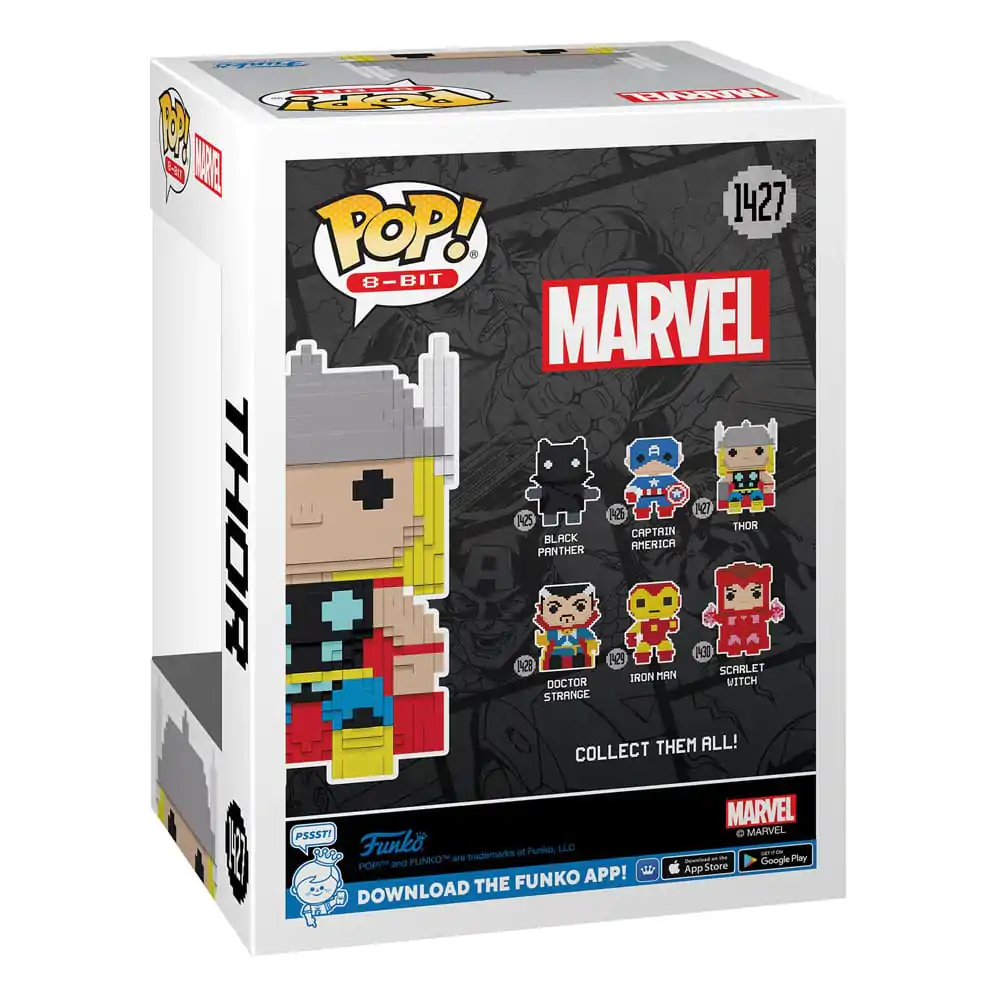 Marvel Funko POP! 8-Bit Vinyl Figure Thor 9 cm termékfotó