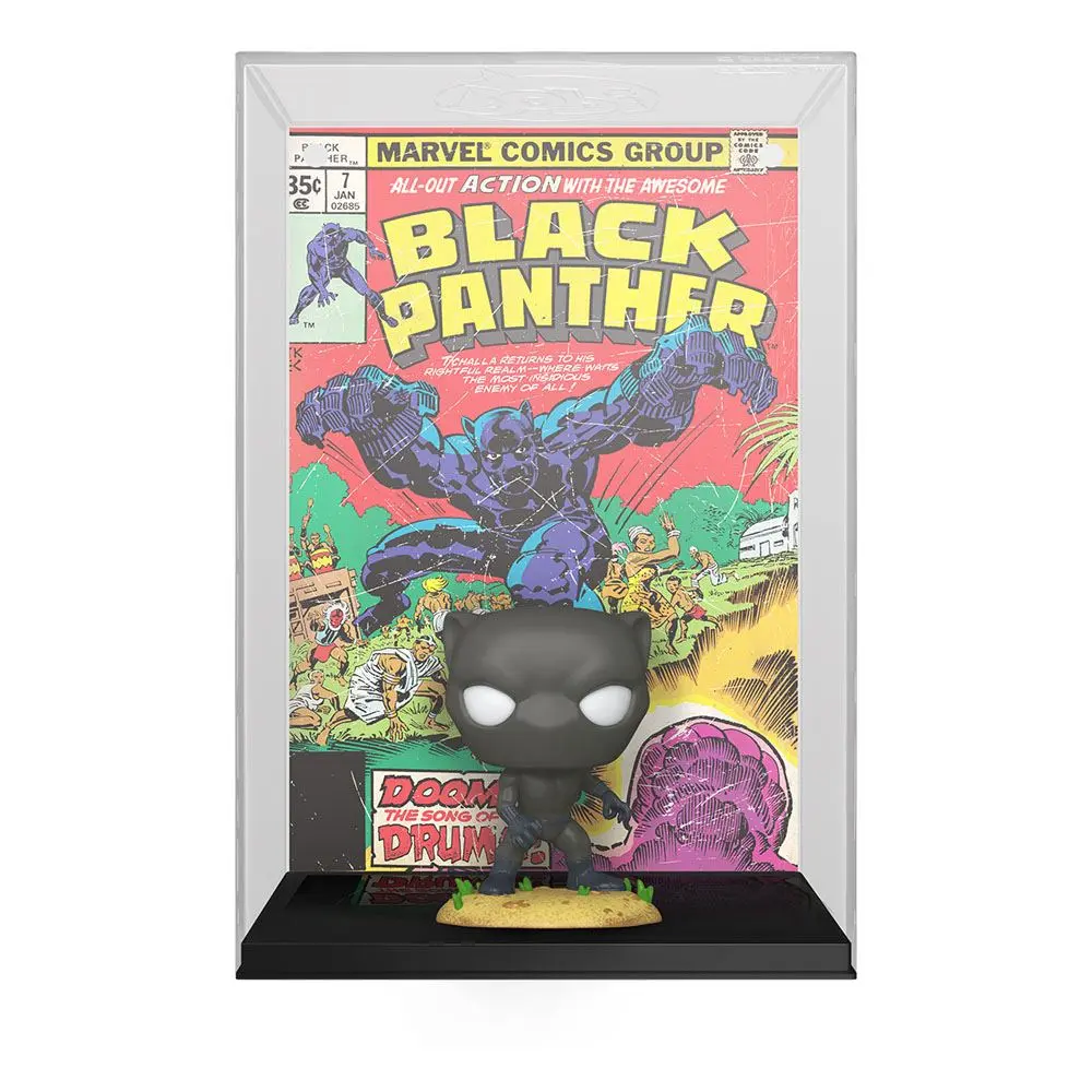 Marvel POP! Comic Cover Vinyl Figure Black Panther 9 cm termékfotó