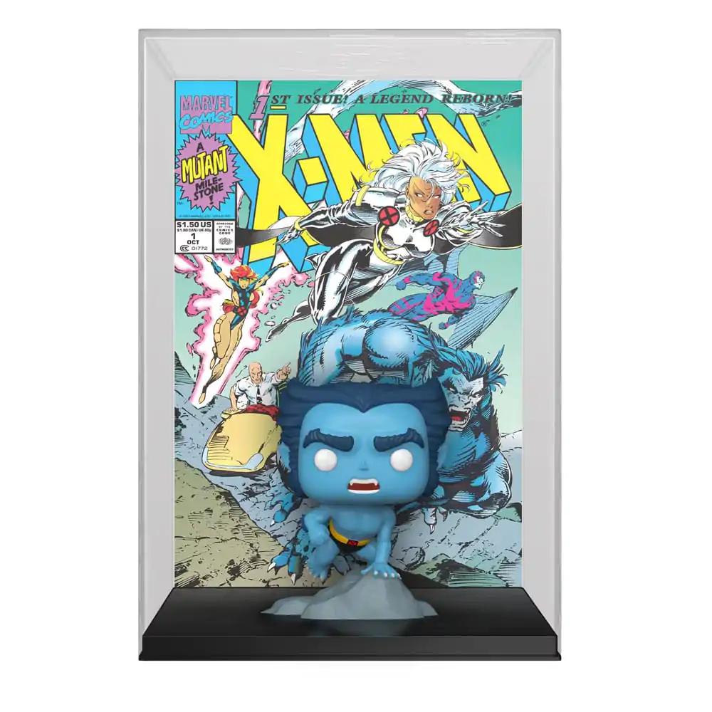 Marvel Funko POP! Comic Cover Vinyl Figure X-Men #1(Beast) 9 cm product photo