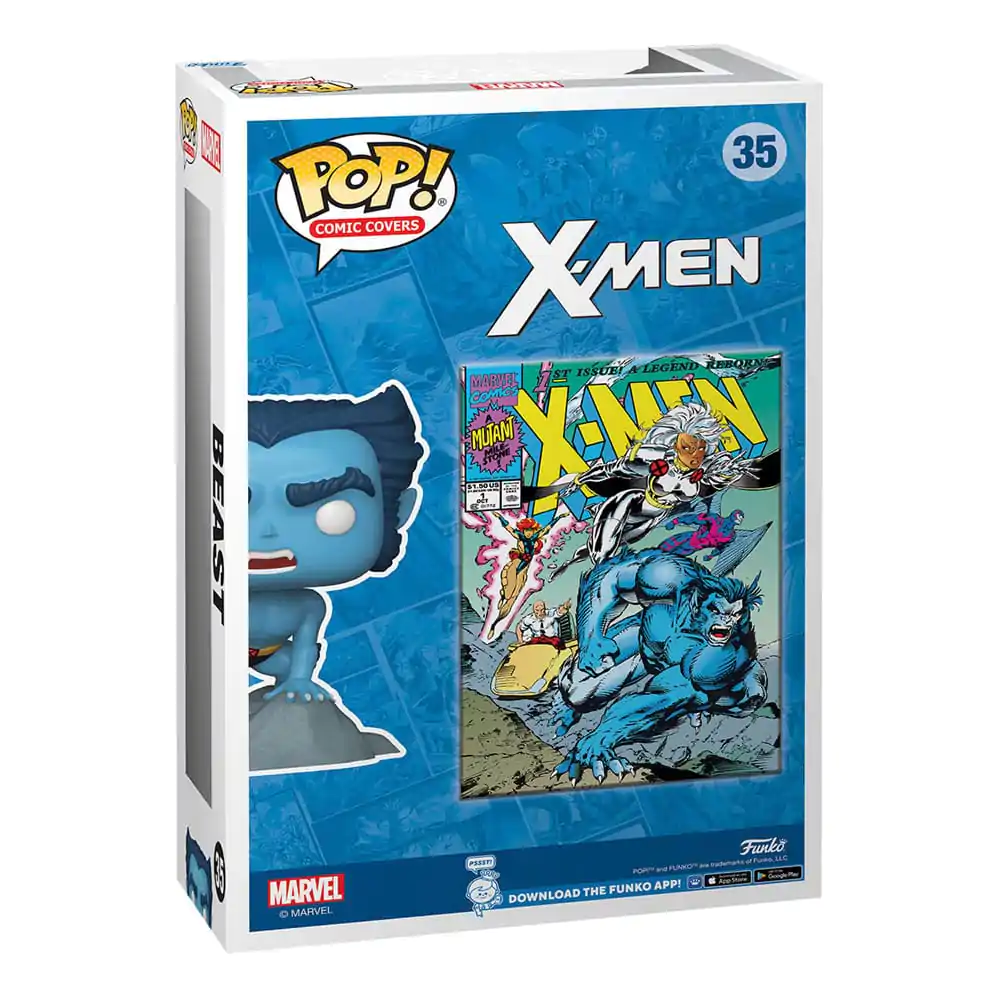 Marvel Funko POP! Comic Cover Vinyl Figure X-Men #1(Beast) 9 cm product photo