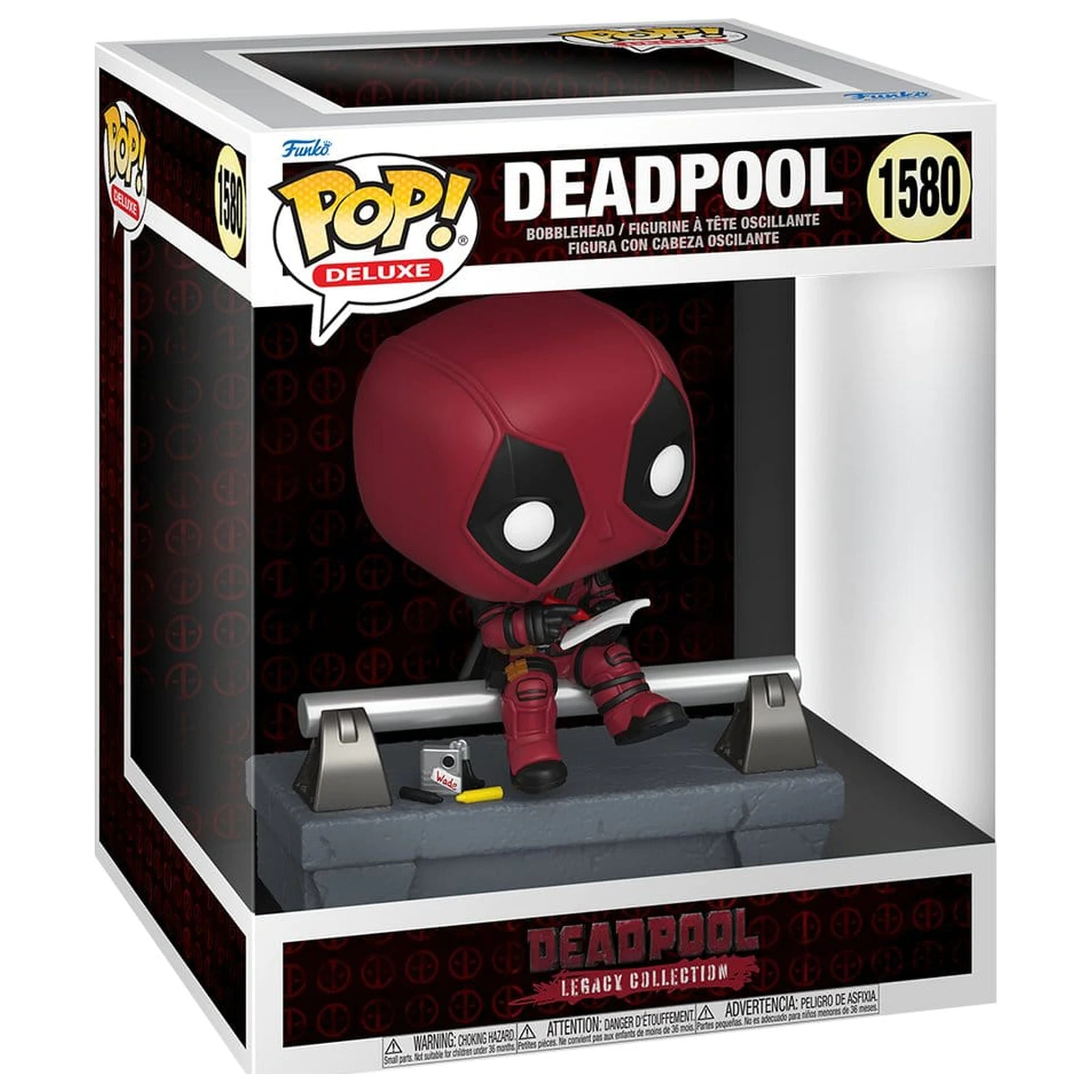Marvel Funko POP! Deluxe Vinyl Figure Deadpool on Bridge 9 cm product photo