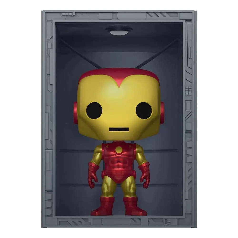 Marvel POP! Deluxe Vinyl Figure Hall of Armor Iron Man Model 4 PX Exclusive 9 cm product photo