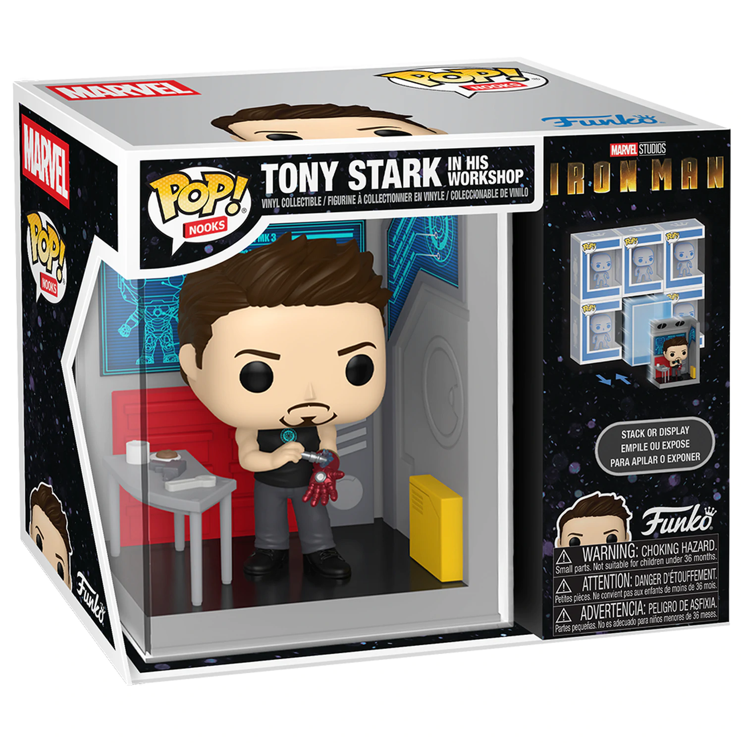 Marvel Funko POP! Nooks Vinyl Figure Tony's Garage 9 cm product photo