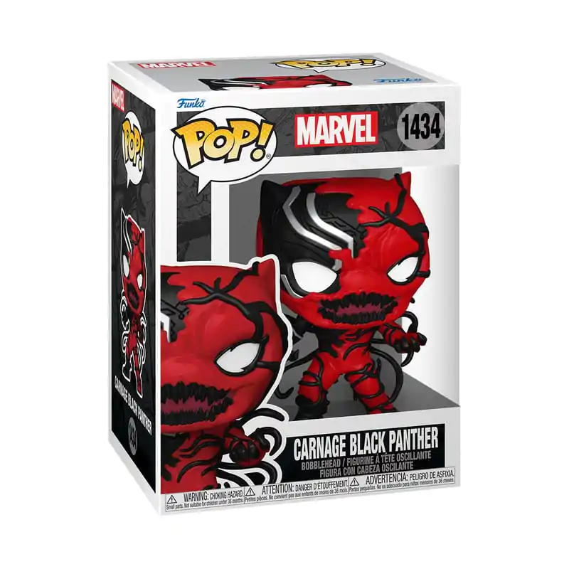 Marvel Funko POP! Vinyl Figure Carnageized - Black Panther 9 cm product photo