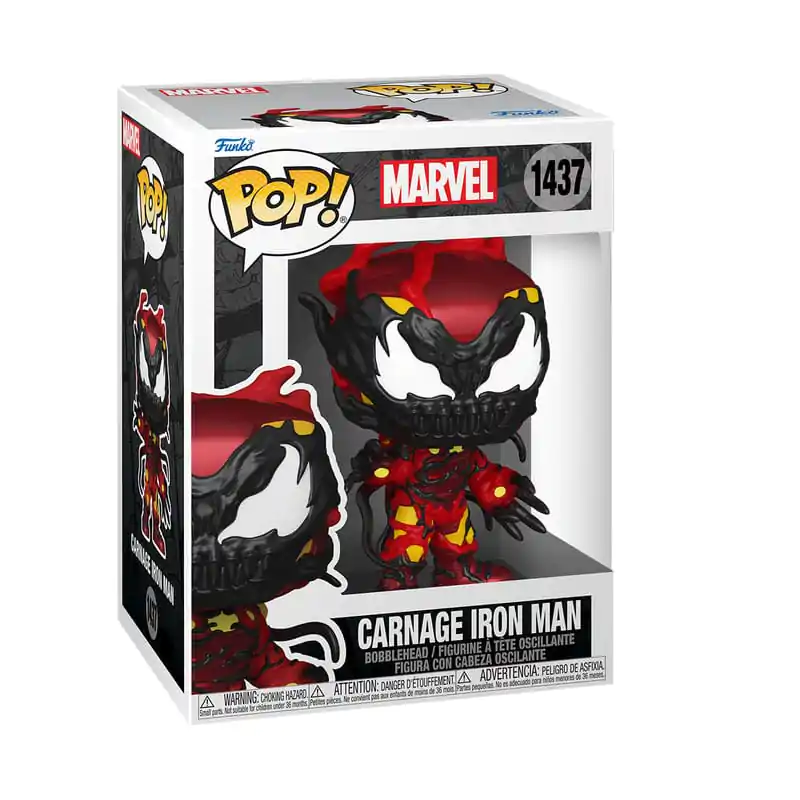 Marvel Funko POP! Vinyl Figure Carnageized - Iron Man 9 cm termékfotó