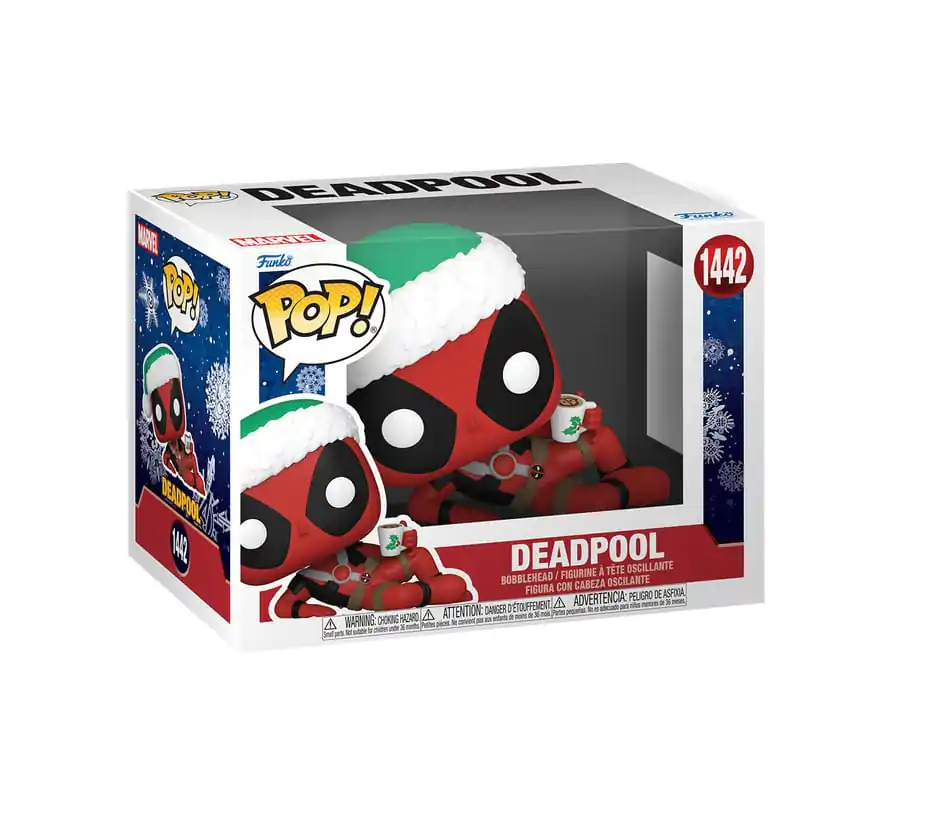 Marvel Funko POP! Vinyl Figure Holiday Deadpool 9 cm product photo