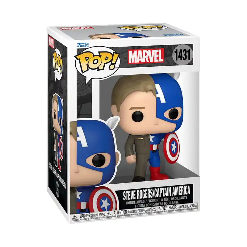 Marvel Funko POP! Vinyl Figure Split- Captain A/Steve R 9 cm termékfotó