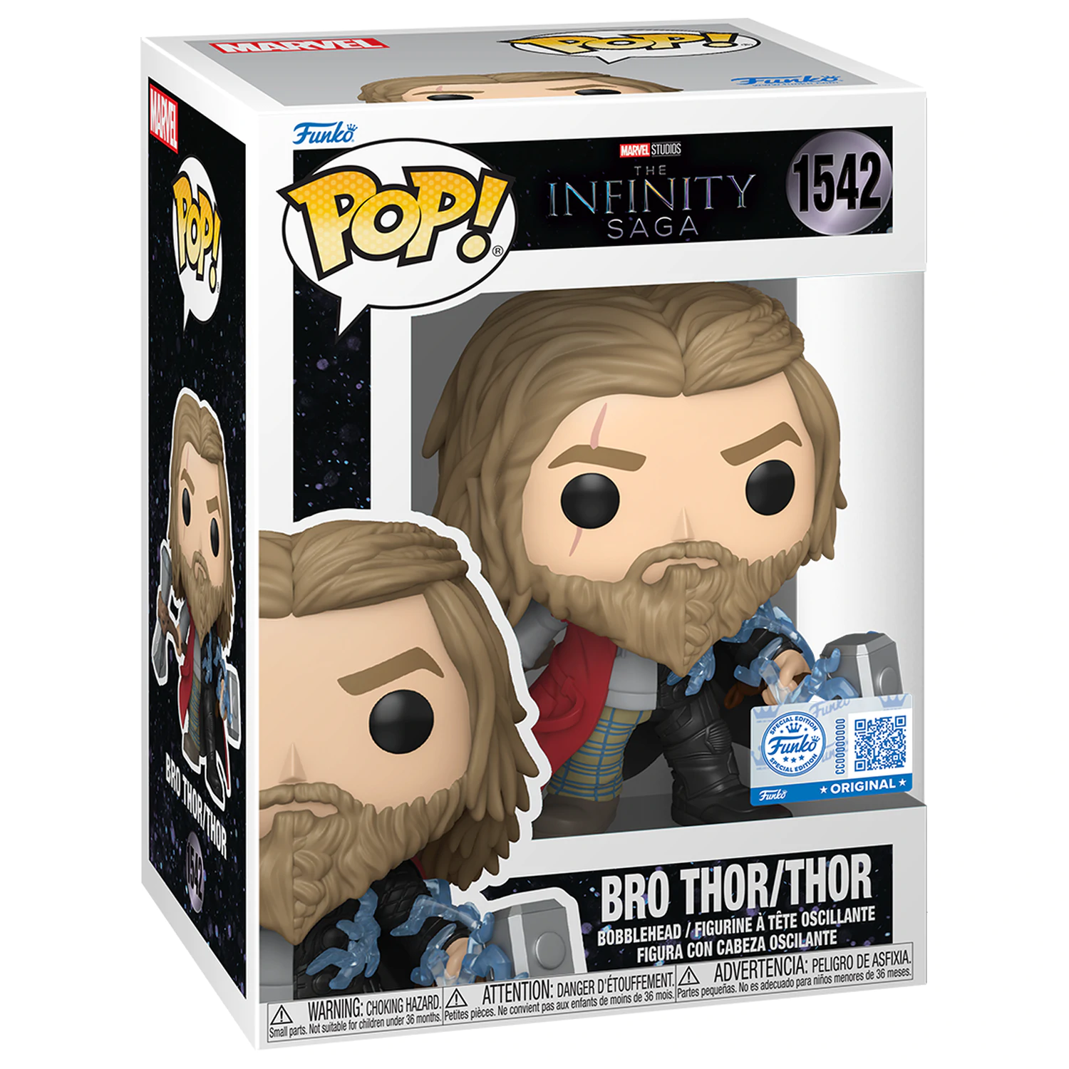 Marvel Funko POP! Vinyl Figure Split- Thor/Bro Thor Exclusive 9 cm product photo