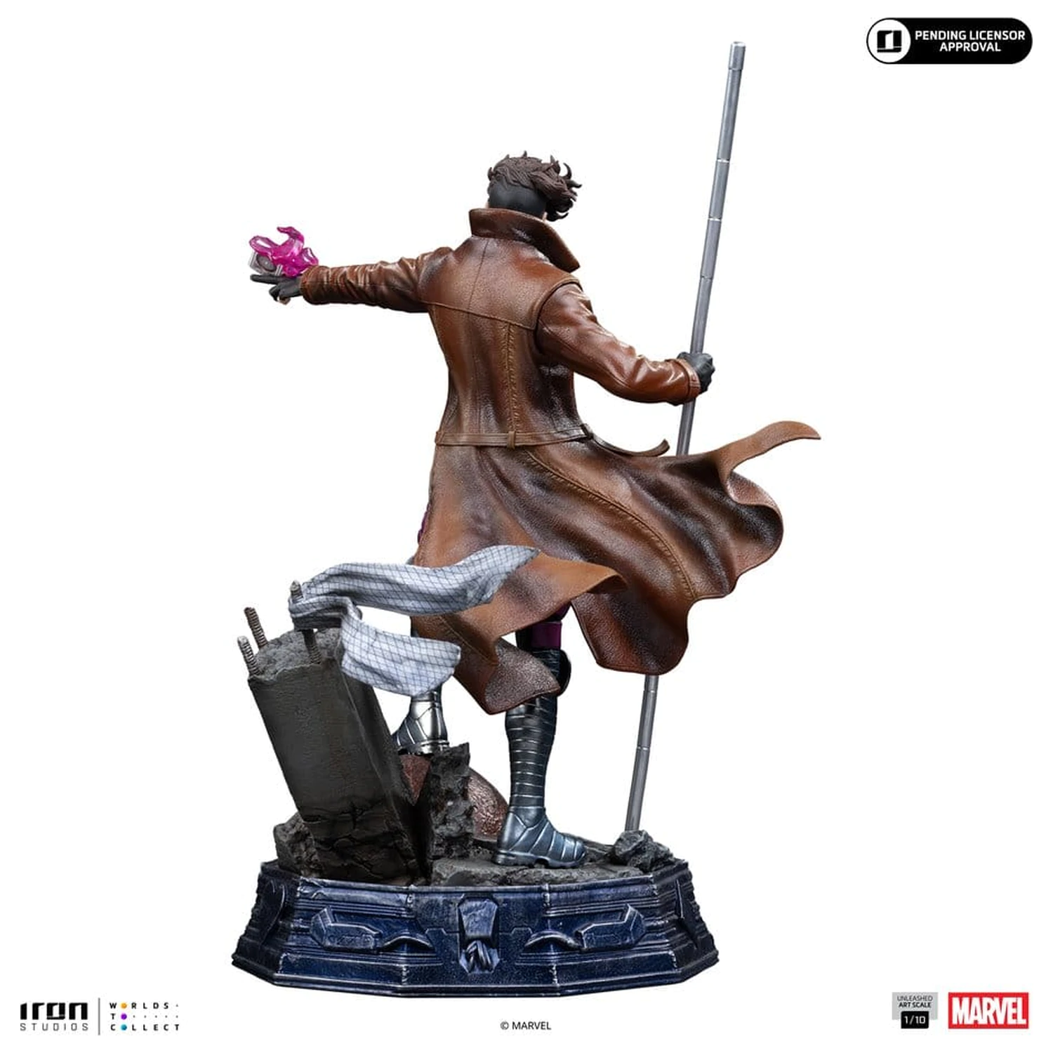Marvel Gambit Unleashed Art Scale Statue 1/10 Gambit product photo