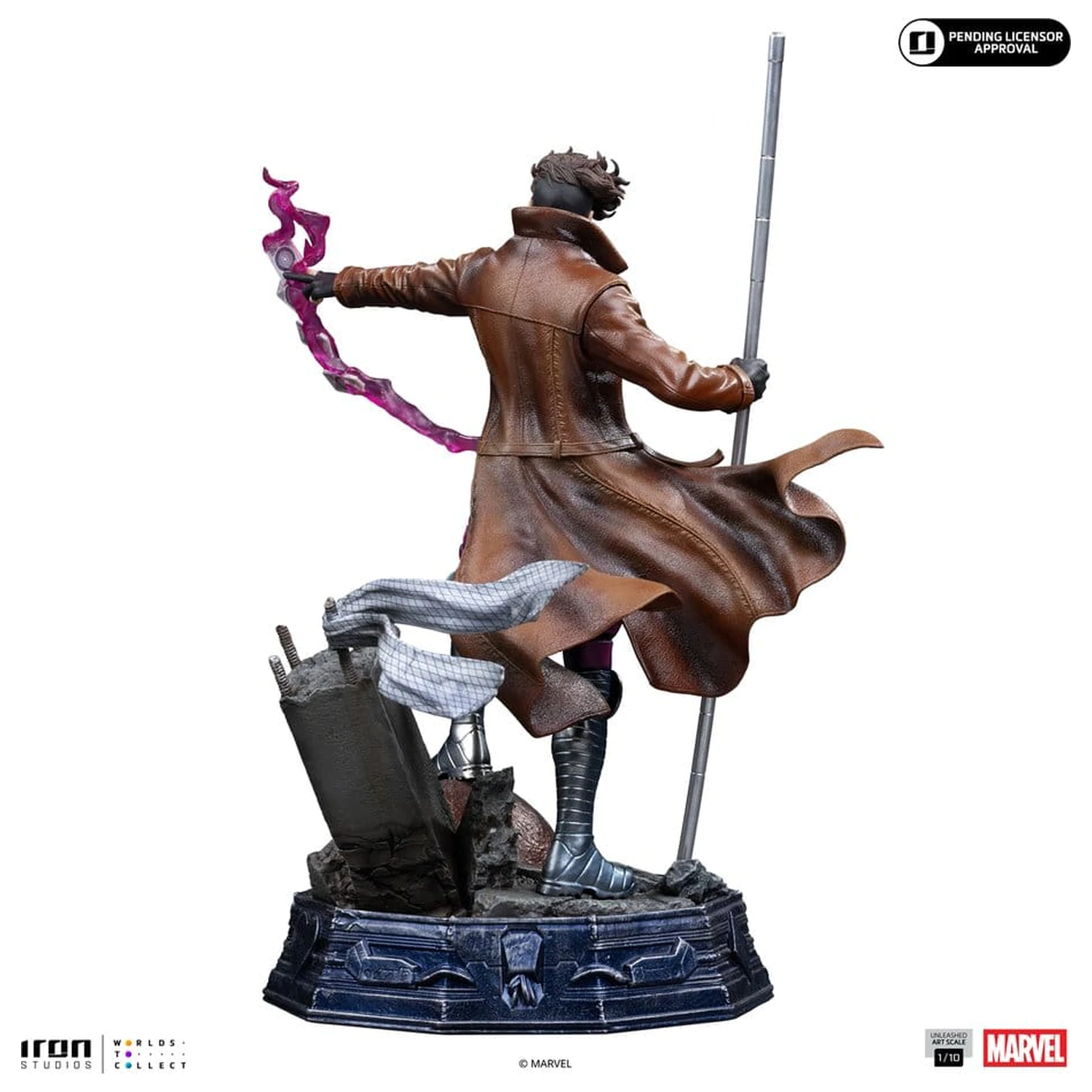 Marvel Gambit Unleashed Art Scale Statue 1/10 Gambit product photo