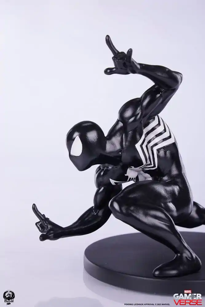 Marvel Gamerverse Classics PVC Statue 1/10 Spider-Man (Black Suit Edition) 13 cm product photo