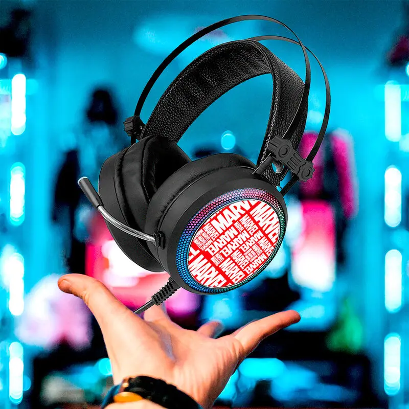 Marvel Gaming headphones product photo
