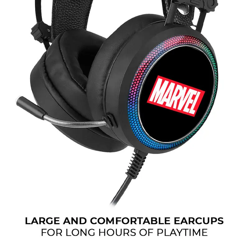 Marvel Gaming headphones product photo