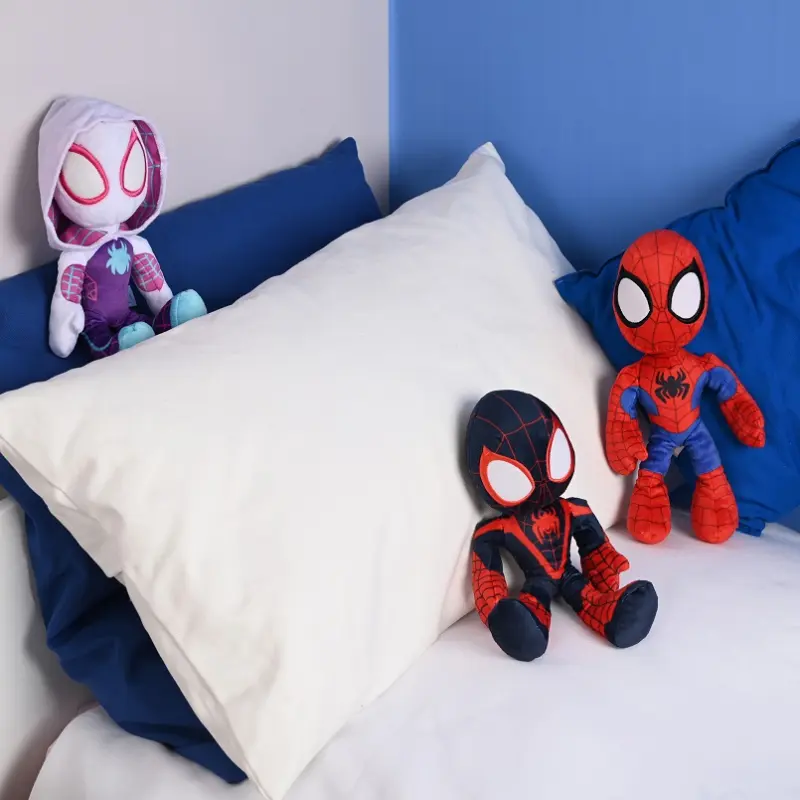 Marvel Plush Figure Glow In The Dark Eyes Ghost Spider 25 cm product photo