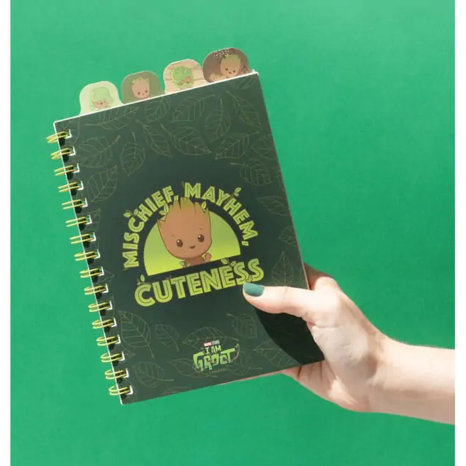 Marvel Groot A5 notebook product photo