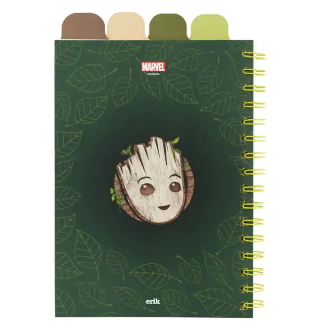 Marvel Groot A5 notebook termékfotó