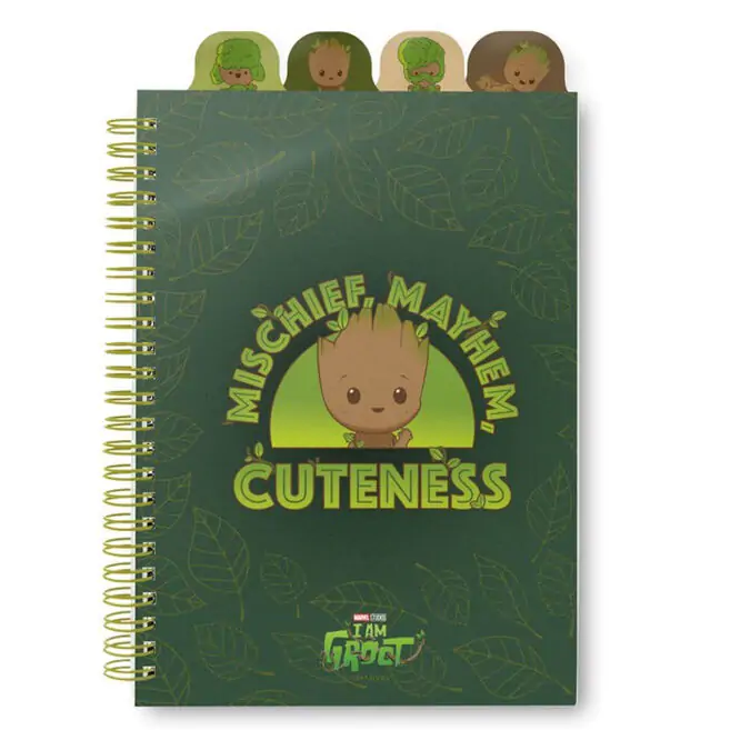 Marvel Groot A5 notebook product photo