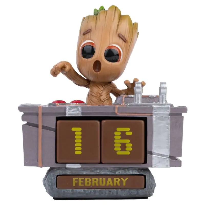 Marvel Guardians of the Galaxy Groot Death Button 3D perpetual calendar termékfotó