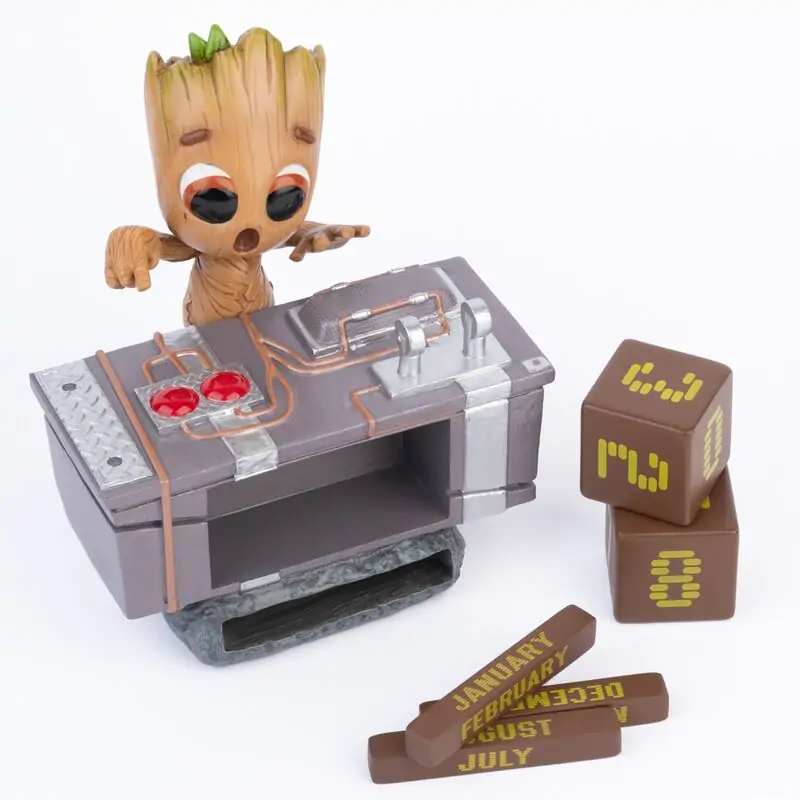 Marvel Guardians of the Galaxy Groot Death Button 3D perpetual calendar termékfotó