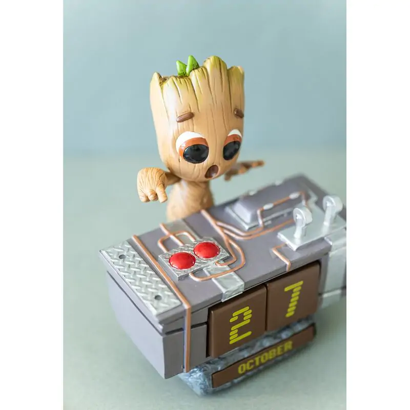 Marvel Guardians of the Galaxy Groot Death Button 3D perpetual calendar termékfotó