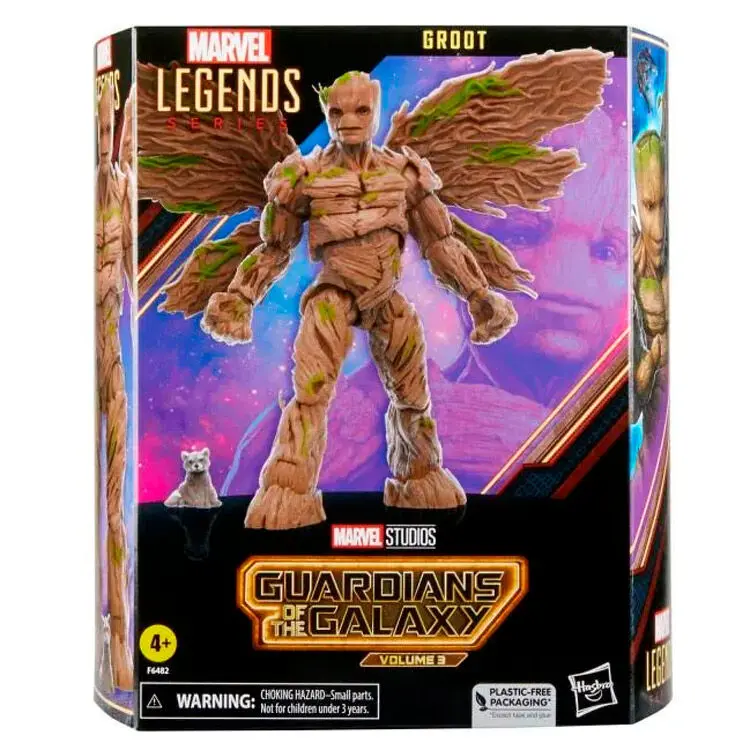 Guardians of the Galaxy Vol. 3 Marvel Legends Action Figure Groot 15 cm termékfotó