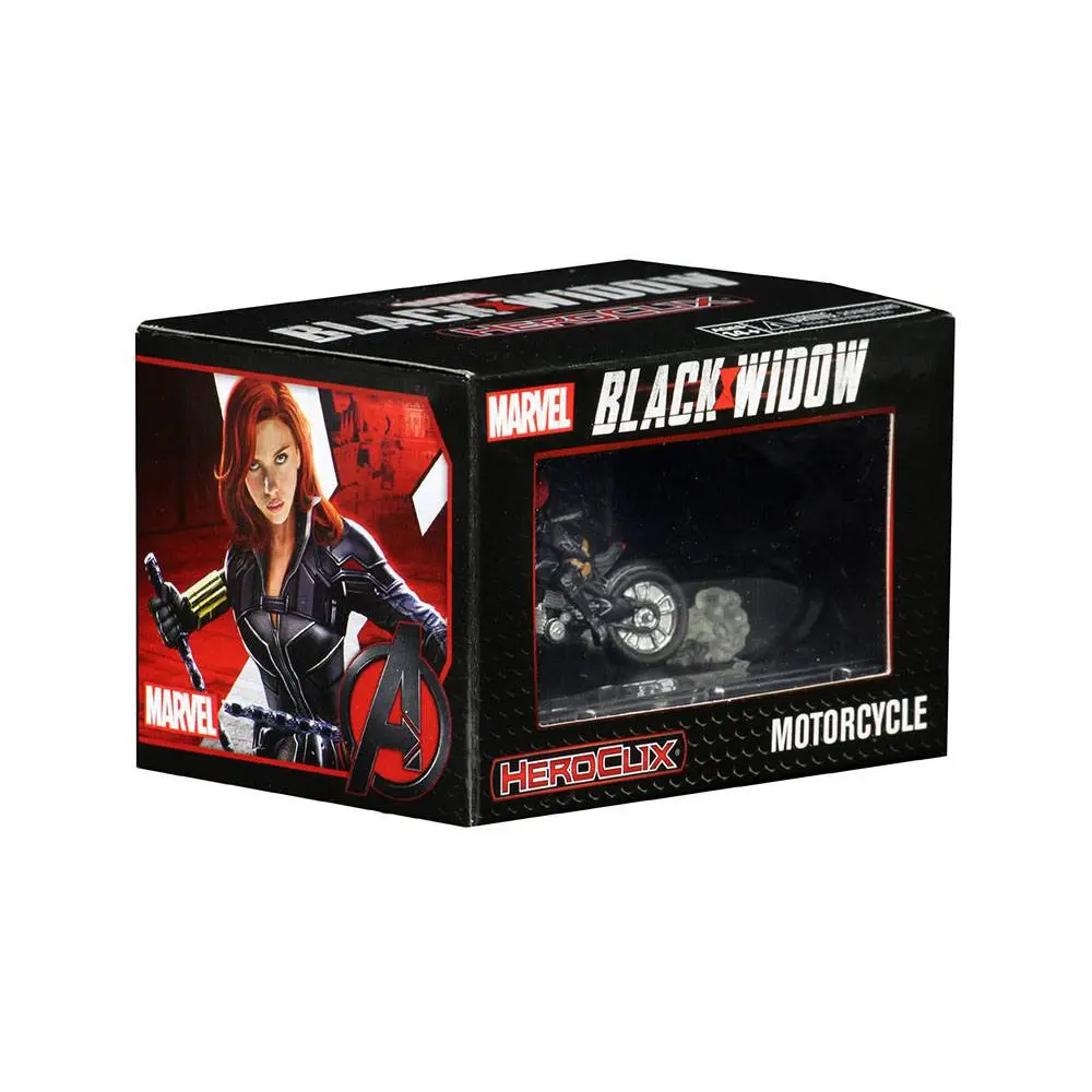 Marvel HeroClix: Black Widow Movie - Black Widow with Motorcycle product photo