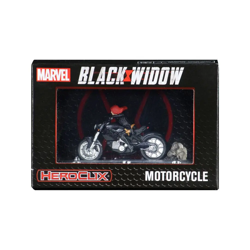 Marvel HeroClix: Black Widow Movie - Black Widow with Motorcycle product photo