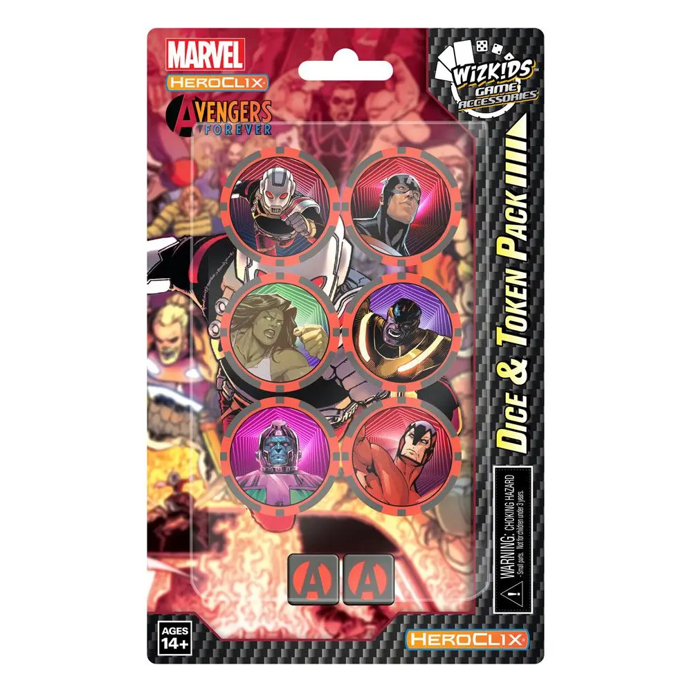 Marvel HeroClix: Avengers Forever Dice and Token Pack Ant-Man product photo