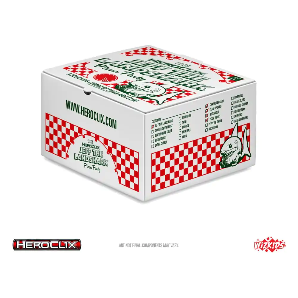 Marvel HeroClix: Deadpool Weapon X Jeff's Pizza Party product photo